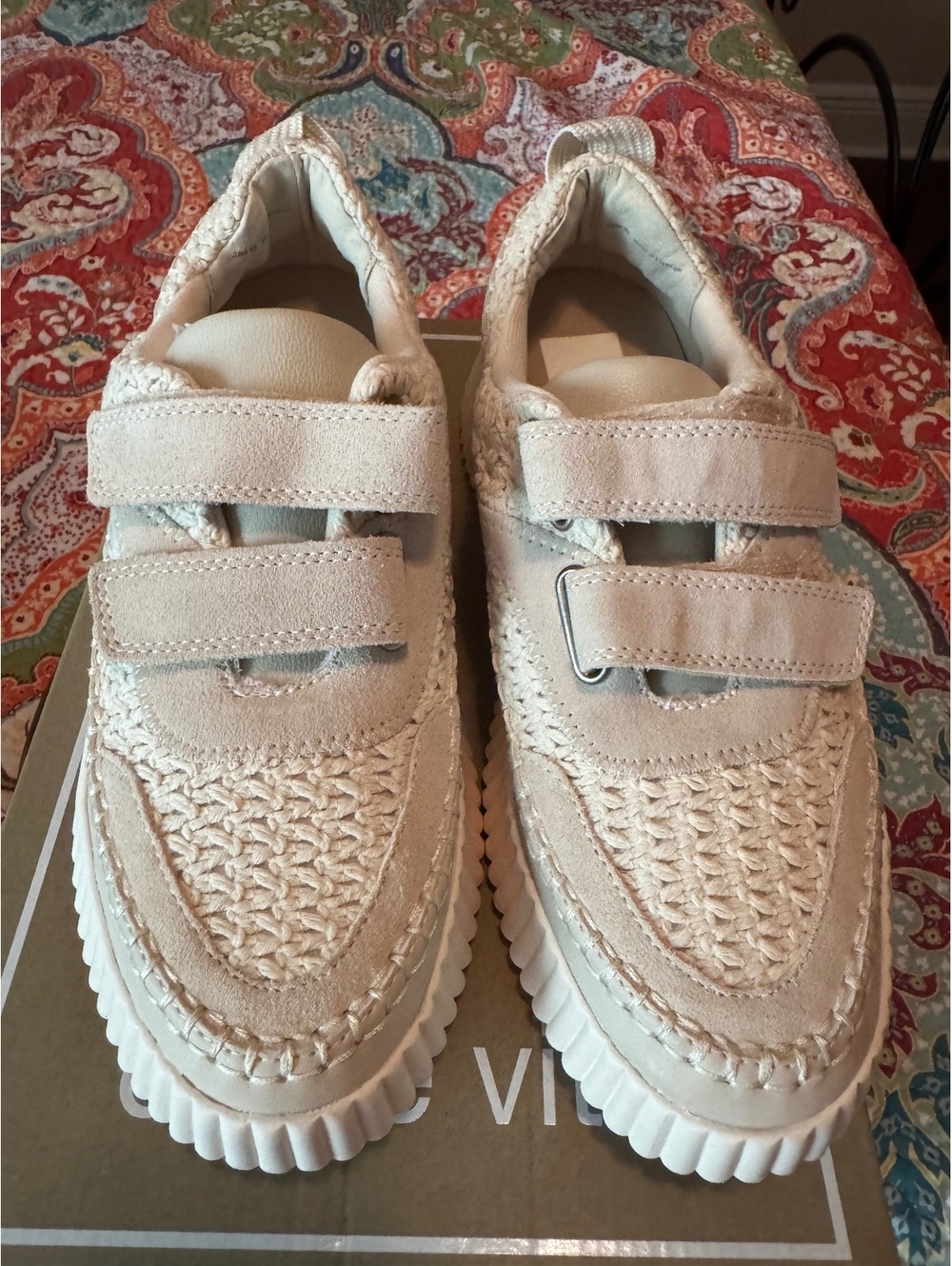 Dolce Vita Demo Sandstone Knit Women's Size 10 Casual Slip-On Shoes